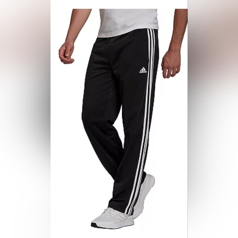 Men's Black Adidas‎ Track Pants (S)